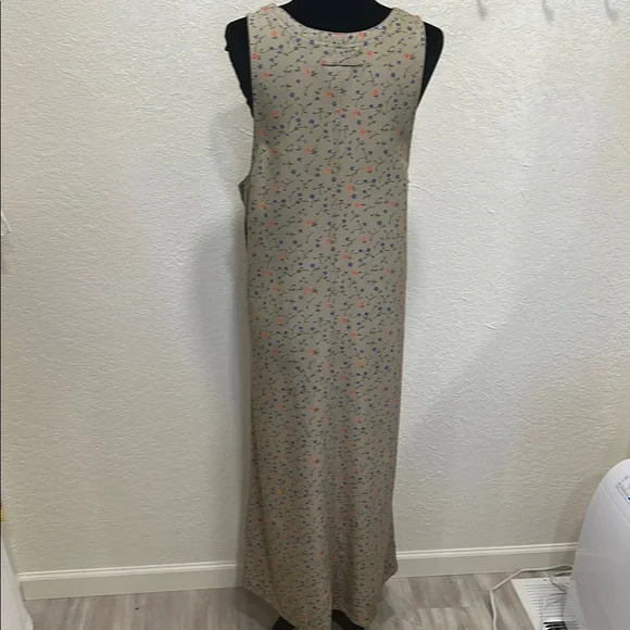 Authentic Directives Country Floral Maxi Dress - Floral Khaki Medium - Picture 4 of 5